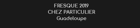 FRESQUE 2019
CHEZ PARTICULIER Guadeloupe
